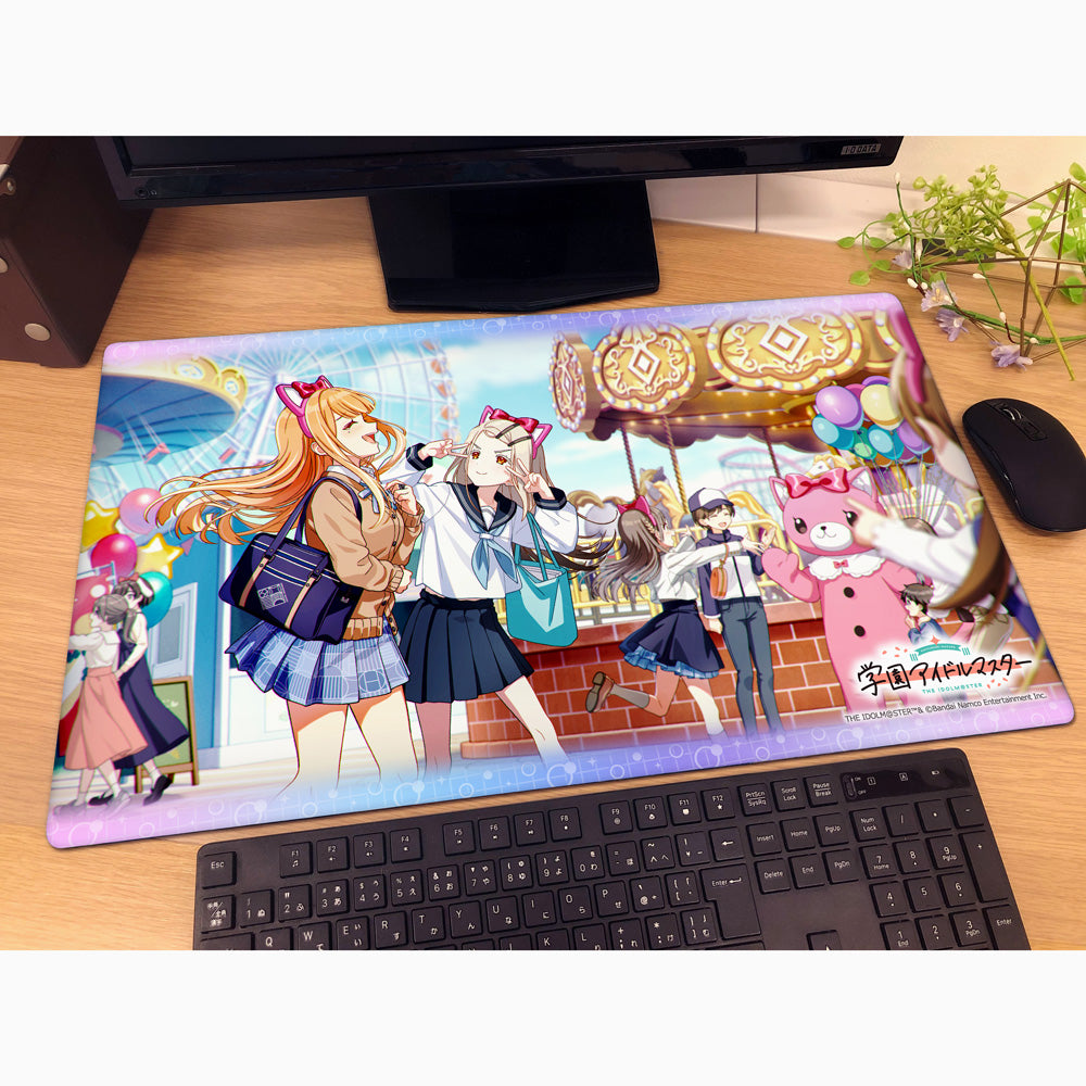 学園アイドルマスター ラバーマット vギャルピーーースッv【予約商品】