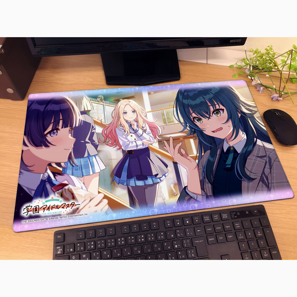 学園アイドルマスター ラバーマット 月村手毬、興味深いわね【予約商品】
