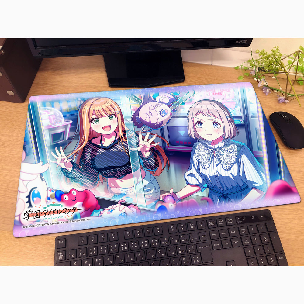 最終値下げ学園アイドルマスターRR4コン 学園アイドルマスター ラバーマット ぜったいに取るんだ!【予約商品