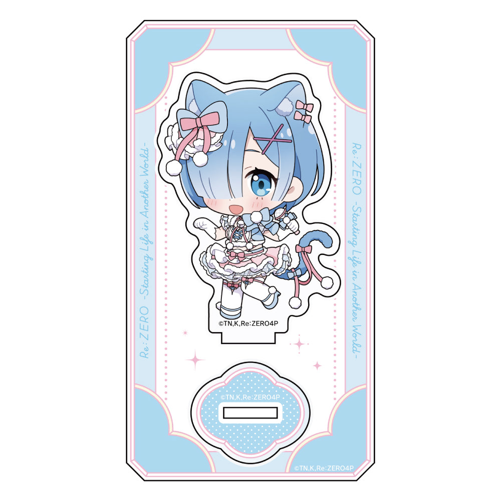 Re:ゼロから始める異世界生活 アクリルスタンド レム/けもみみアイドル