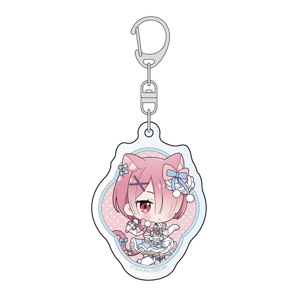 Re:ゼロから始める異世界生活 アクリルキーホルダー ラム/けもみみアイドル【予約商品】