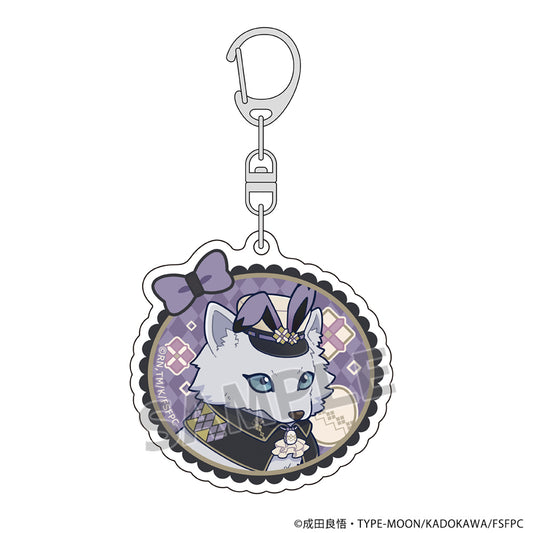 Fate/strange Fake アクリルキーホルダー 銀狼の合成獣/ミニキャラ【予約商品】