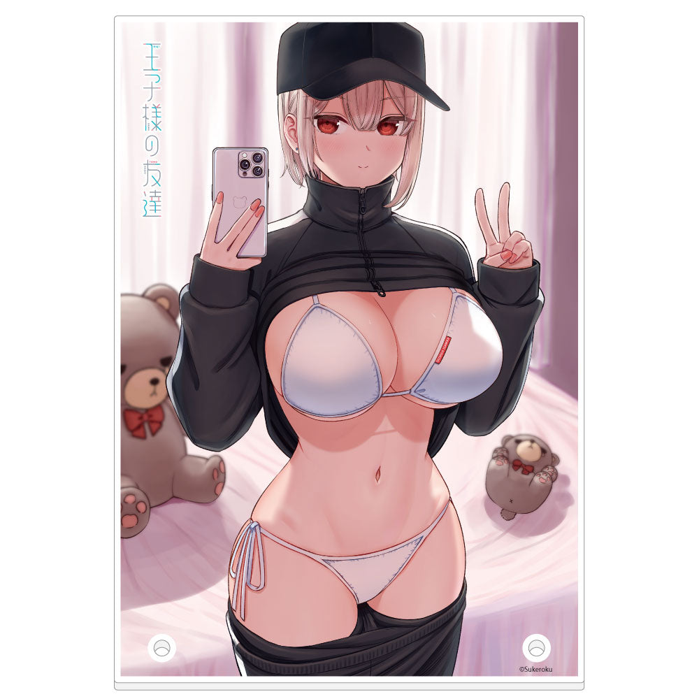 王子様の友達 アクリルパネル 藍田美明/自撮り【予約商品】