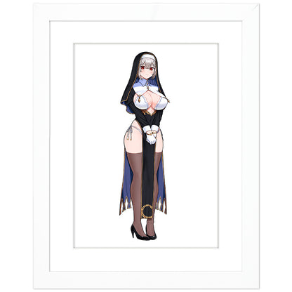 王子様の友達 描き下ろしキャラファイングラフ 藍田美明/シスター A4【予約商品】