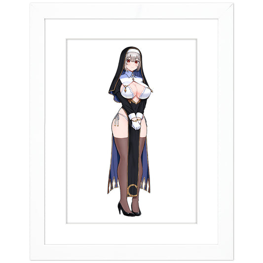 王子様の友達 描き下ろしキャラファイングラフ 藍田美明/シスター A4【予約商品】
