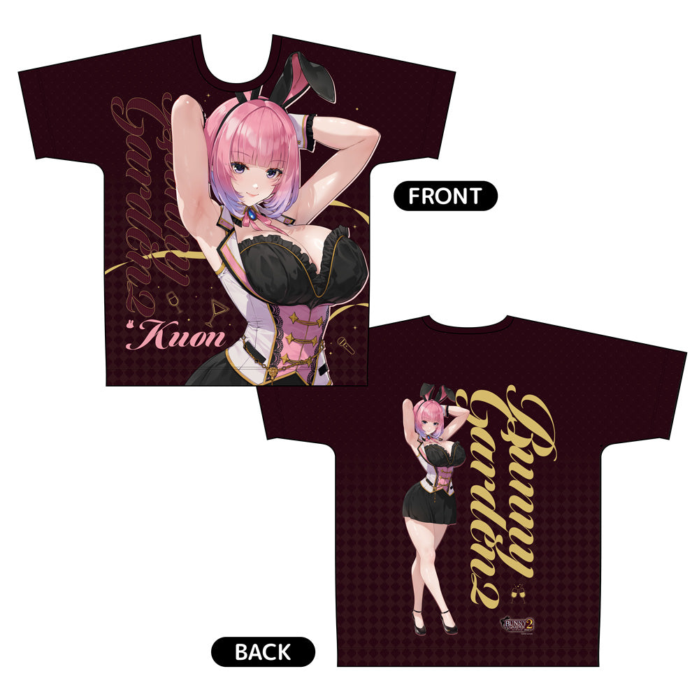 バニーガーデン2 フルグラフィックTシャツ 黒音 Lサイズ【予約商品】