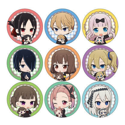 【Box/9】かぐや様は告らせたい トレーディング缶バッジ Tiny Friends/ミニキャラ【予約商品】
