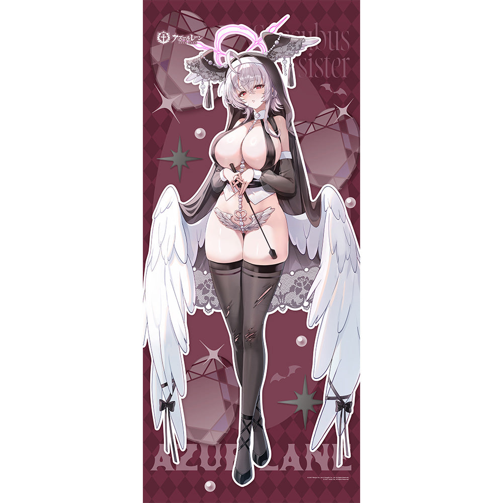 アズールレーン 描き下ろし特大タペストリー メークレンブルク/サキュバスシスター【予約商品】