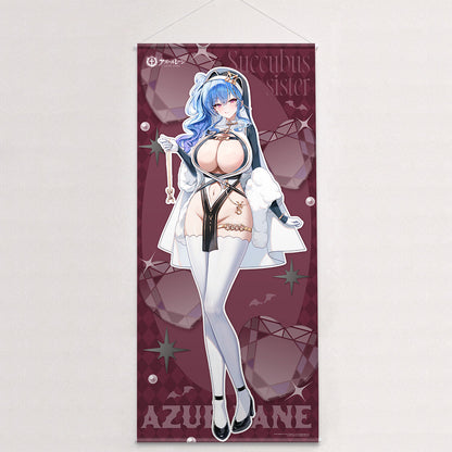 アズールレーン 描き下ろし特大タペストリー アドミラル・ナヒーモフ/サキュバスシスター【予約商品】