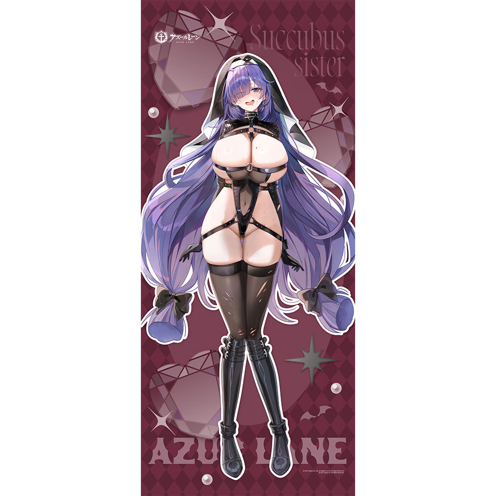 アズールレーン 描き下ろし特大タペストリー モガドール/サキュバスシスター【予約商品】