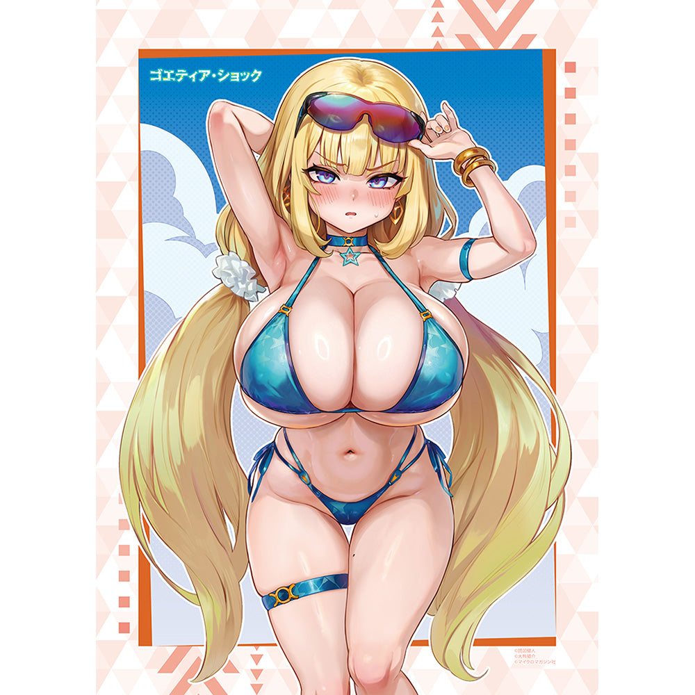 ゴエティア・ショック B2タペストリー アリシア/水着 Wスエード【予約商品】