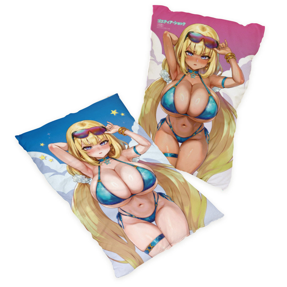 ゴエティア・ショック まくらカバー アリシア/水着&水着(日焼けVer.)【予約商品】