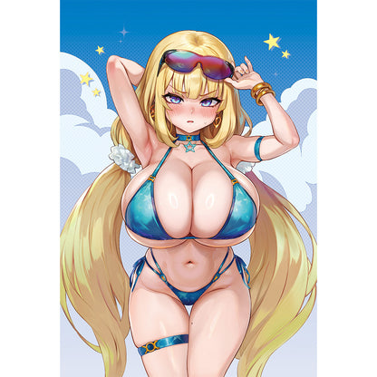 ゴエティア・ショック まくらカバー アリシア/水着&水着(日焼けVer.)【予約商品】