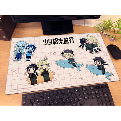 少女終末旅行 ラバーマット ミニキャラ【予約商品】