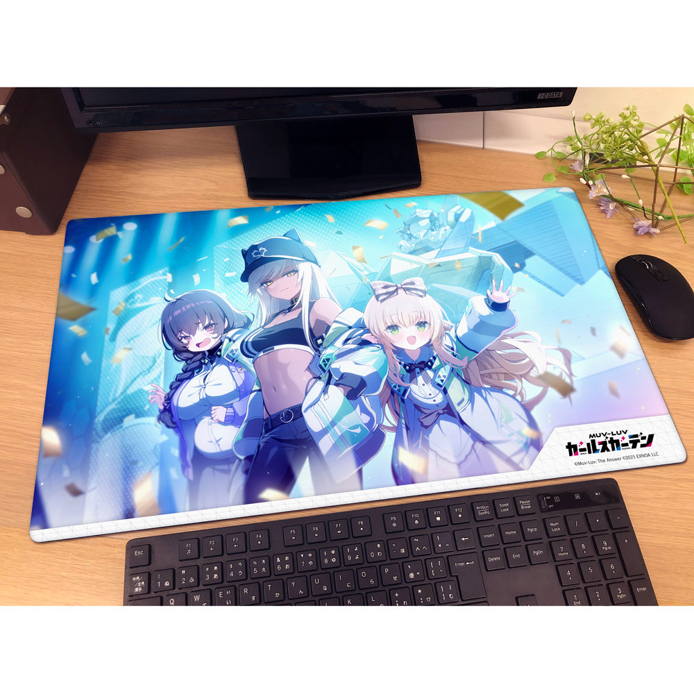 マブラヴ ガールズガーデン ラバーマット Trinity Jewel【予約商品】