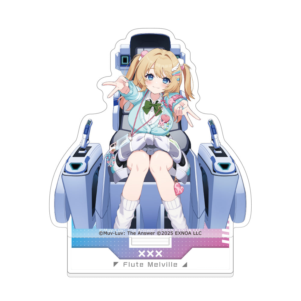 マブラヴ ガールズガーデン アクリルスタンド 【ギャルインフルエンサー】フルート・メルヴィル【予約商品】