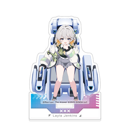 マブラヴ ガールズガーデン アクリルスタンド 【戦うアントレプレナー】レイラ・ジェンキンス【予約商品】