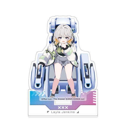マブラヴ ガールズガーデン アクリルスタンド 【戦うアントレプレナー】レイラ・ジェンキンス【予約商品】