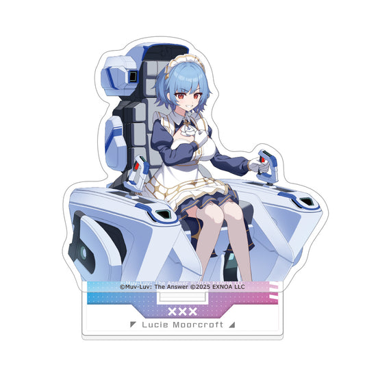 マブラヴ ガールズガーデン アクリルスタンド 【忠義の狂犬メイド】リュシー・ムーアクロフト【予約商品】