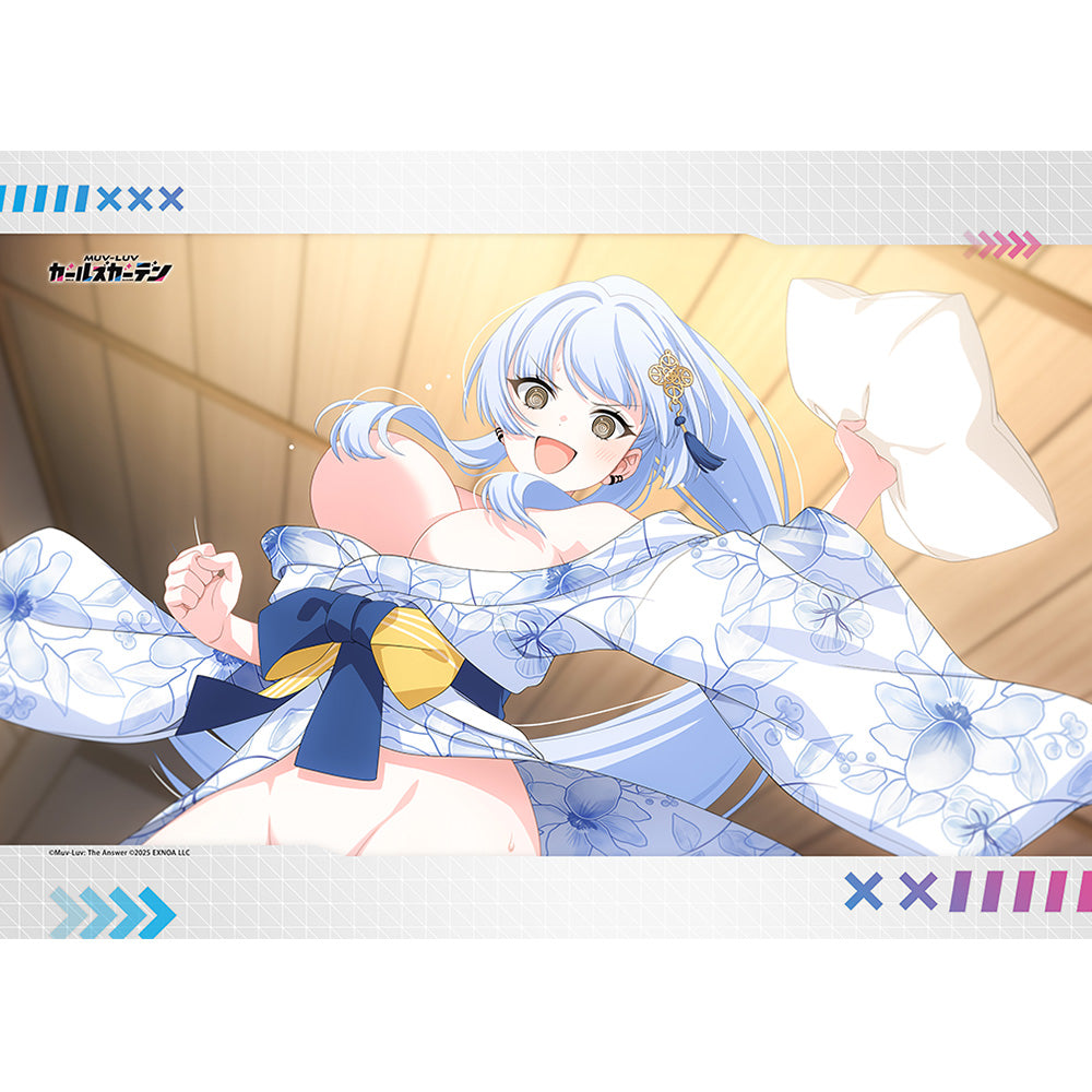 マブラヴ ガールズガーデン B2タペストリー まだ枕投げしてない!【予約商品】