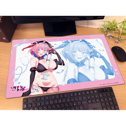 カナン様はあくまでチョロい 描き下ろしラバーマット 高潔カナン/ナース水着【予約商品】