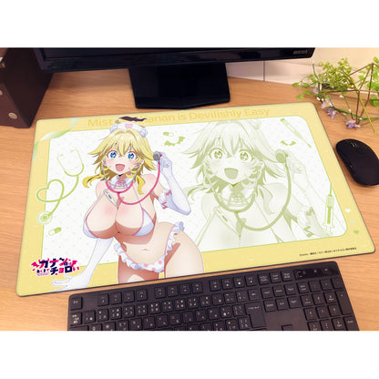カナン様はあくまでチョロい 描き下ろしラバーマット ジャンヌ/ナース水着【予約商品】