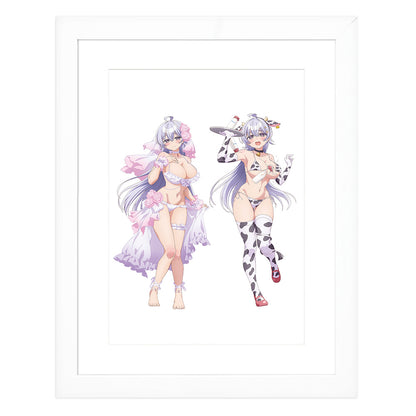 よわよわ先生 描き下ろしキャラファイングラフ 鶸村ひより A4【予約商品】