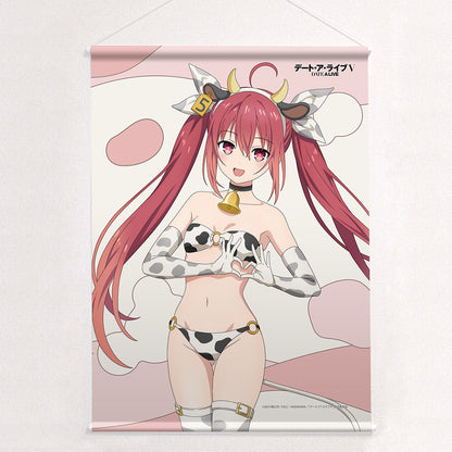 デート・ア・ライブV 描き下ろしB2タペストリー 五河琴里/牛柄水着 Wスエード【予約商品】