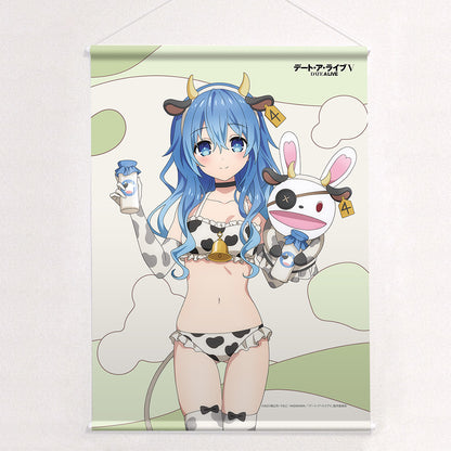 デート・ア・ライブV 描き下ろしB2タペストリー 四糸乃/牛柄水着 Wスエード【予約商品】