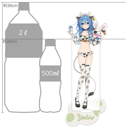 デート・ア・ライブV 描き下ろし特大アクリルスタンド 四糸乃/牛柄水着【予約商品】