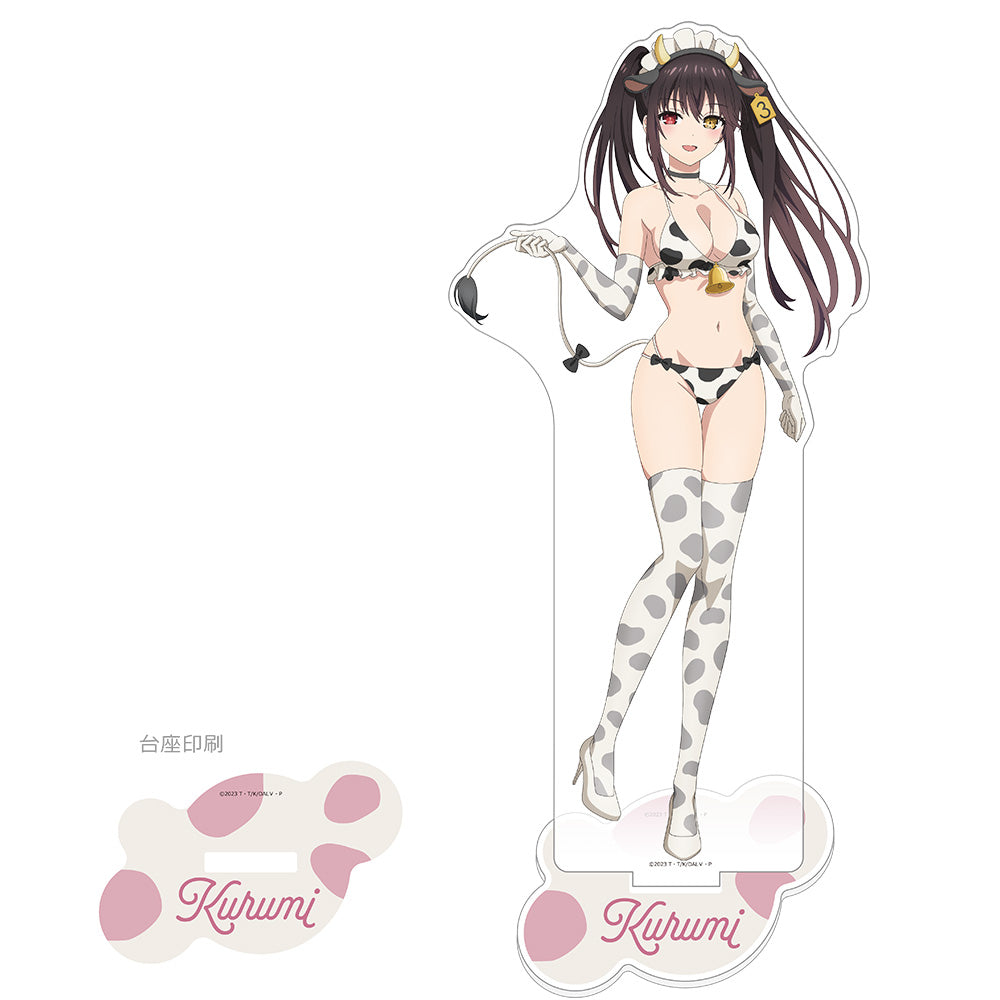 デート・ア・ライブV 描き下ろし特大アクリルスタンド 時崎狂三/牛柄水着【予約商品】