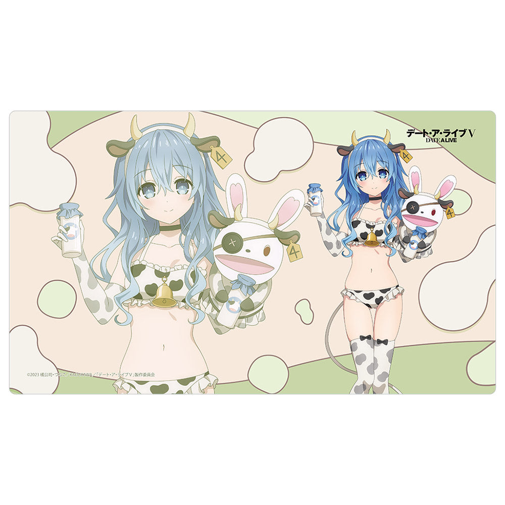 デート・ア・ライブV 描き下ろしラバーマット 四糸乃/牛柄水着【予約商品】