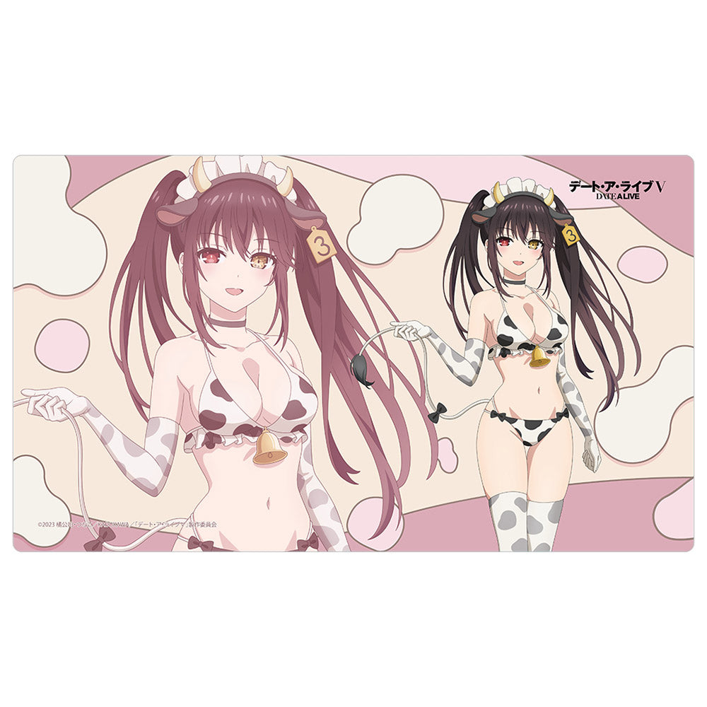 デート・ア・ライブV 描き下ろしラバーマット 時崎狂三/牛柄水着【予約商品】