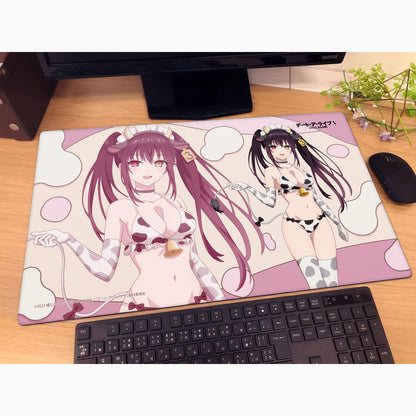 デート・ア・ライブV 描き下ろしラバーマット 時崎狂三/牛柄水着【予約商品】