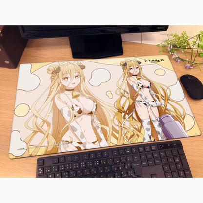 デート・ア・ライブV 描き下ろしラバーマット 星宮六喰/牛柄水着【予約商品】