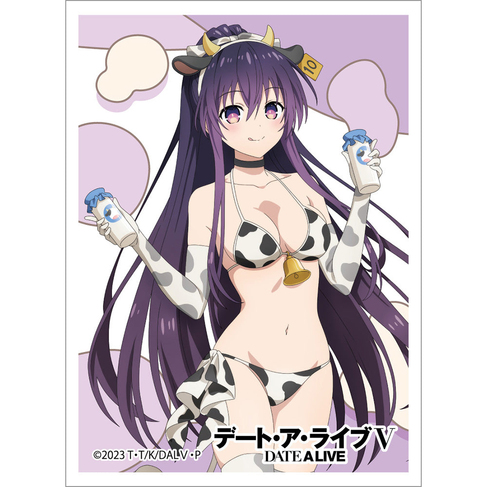 デート・ア・ライブV 描き下ろしスリーブ 夜刀神十香/牛柄水着【予約商品】