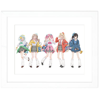 わたしが恋人になれるわけないじゃん、ムリムリ!(※ムリじゃなかった!?) 描き下ろしキャラファイングラフ 平成ギャルVer. A4【予約商品】