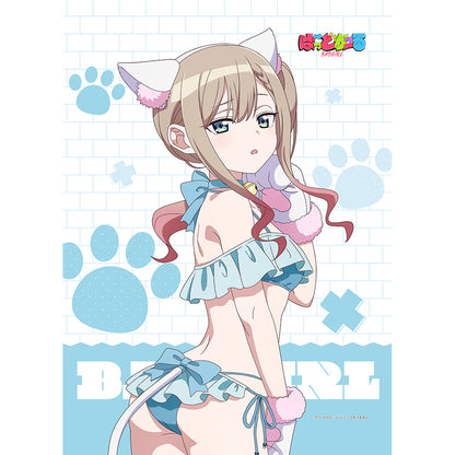 ばっどがーる 描き下ろしB2タペストリー 涼風涼/アニマル水着 Wスエード【予約商品】