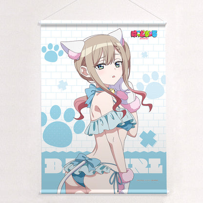 ばっどがーる 描き下ろしB2タペストリー 涼風涼/アニマル水着 Wスエード【予約商品】