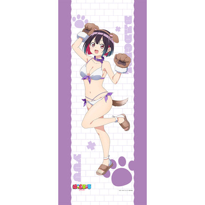 ばっどがーる 描き下ろし特大タペストリー 優谷優/アニマル水着【予約商品】