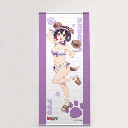 ばっどがーる 描き下ろし特大タペストリー 優谷優/アニマル水着【予約商品】