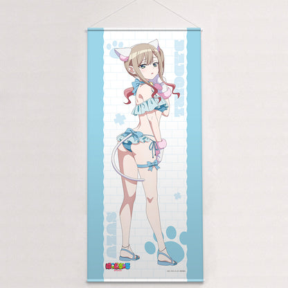 ばっどがーる 描き下ろし特大タペストリー 涼風涼/アニマル水着【予約商品】
