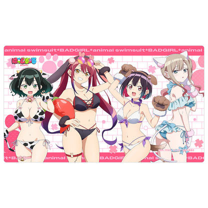ばっどがーる 描き下ろしラバーマット アニマル水着【予約商品】
