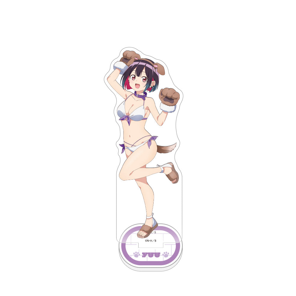 ばっどがーる 描き下ろしアクリルスタンド 優谷優/アニマル水着【予約商品】