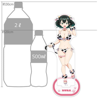 ばっどがーる 描き下ろし特大アクリルスタンド 瑠璃葉るら/アニマル水着【予約商品】
