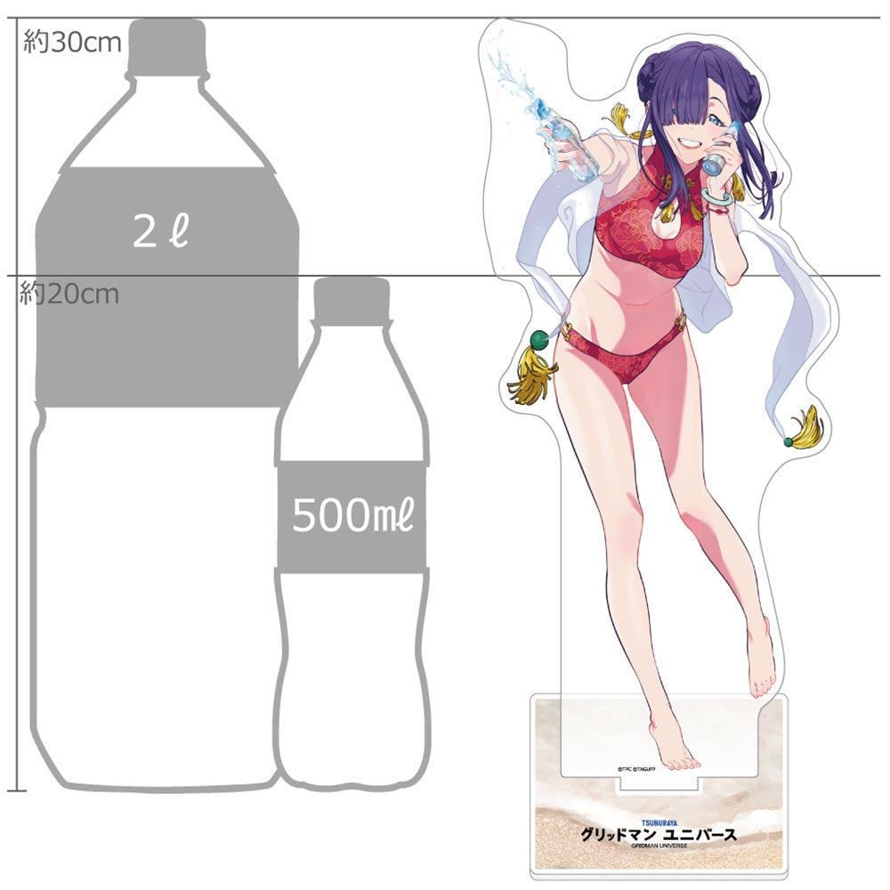 グリッドマン ユニバース 描き下ろし特大アクリルスタンド ひめ/水着【予約商品】