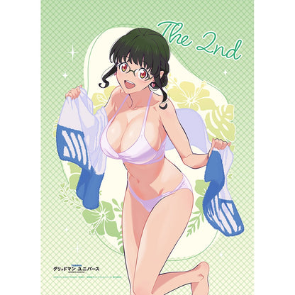 グリッドマン ユニバース 描き下ろしB2タペストリー 2代目/水着 Wスエード【予約商品】