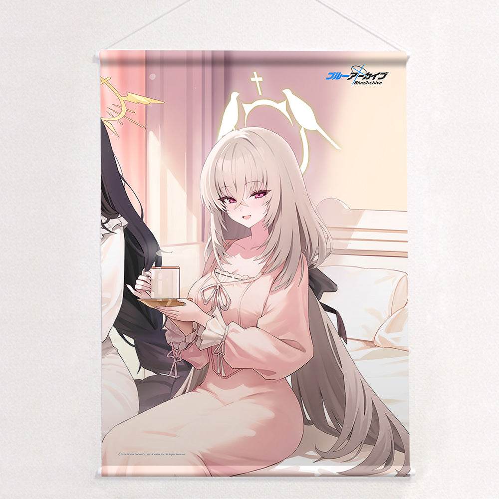 ブルーアーカイブ -Blue Archive- 描き下ろしB2タペストリー サクラコ/ルームウェア Wスエード【予約商品】