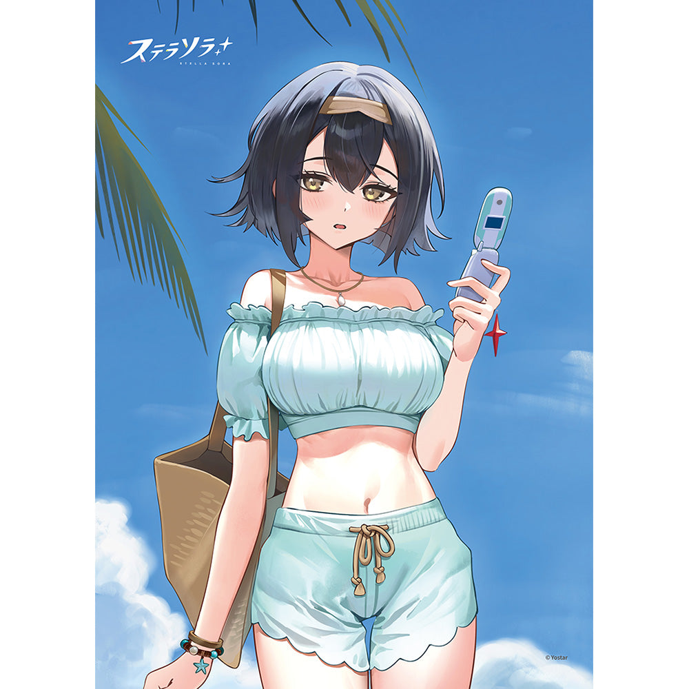 ステラソラ 描き下ろしB2タペストリー コハク/夏服 Wスエード【予約商品】