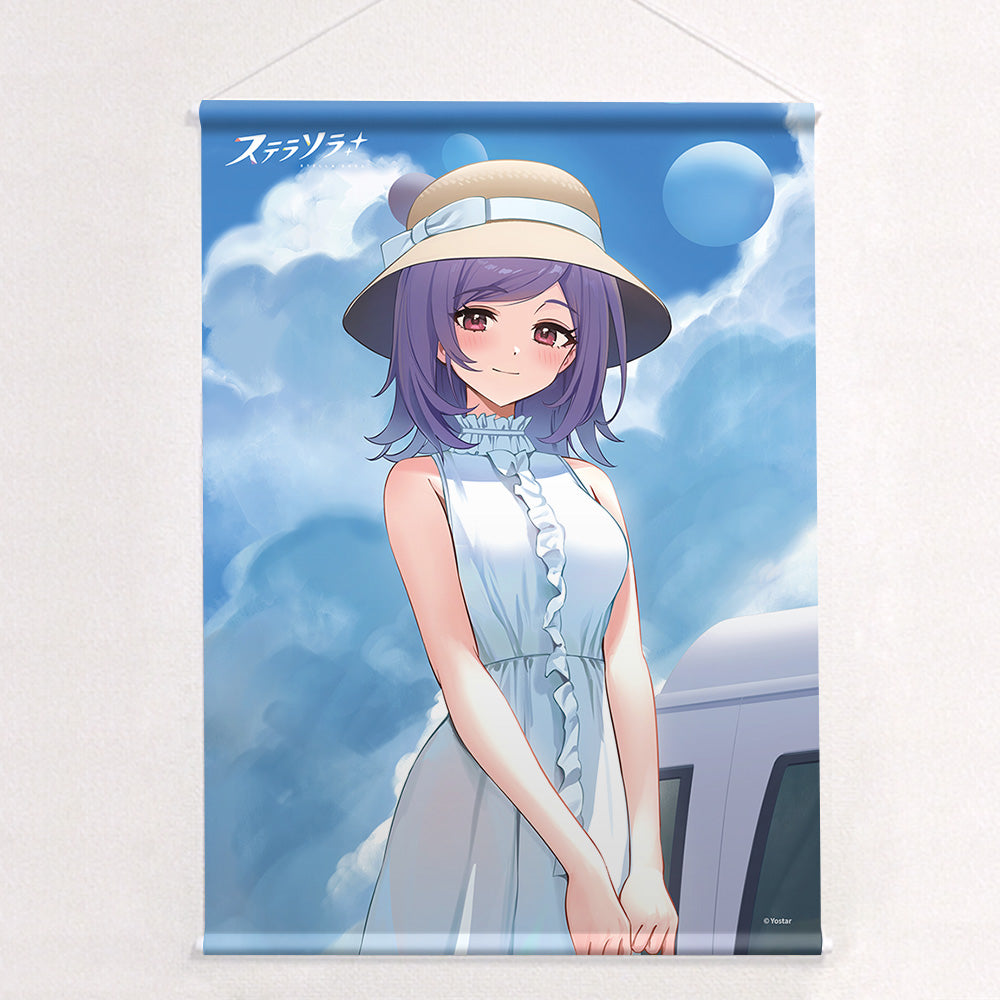 ステラソラ 描き下ろしB2タペストリー アヤメ/夏服 Wスエード【予約商品】